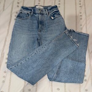 Abercrombie & Fitch Light Blue High Rise Jeans